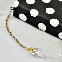 Anioł Swarovski na piórku - zakładka