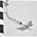 Zakładka Swarovski i Ważka