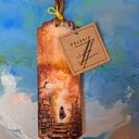 Drewniana zakładka do książki Jesienne Barwy - decoupage 15x5 cm