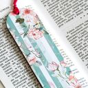 Handmade zakładka do książki - Kocham Cię piesku z pitbulem