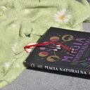 Zakładka do książki - zdobiona metodą decoupage