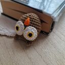 Zakładka do książki handmade - sowa Maka-Design