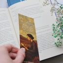 Papierowa zakładka do książki Wichrowe Wzgórza Emily Brontë