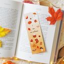 Papierowa zakładka jesienna „I am an autumn” do książki