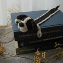 Zakładka do Książki Czarno-Biały Piesek