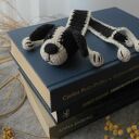 Zakładka do Książki Czarno-Biały Piesek