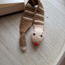 Zakładka do książki handmade - wąż