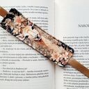 Ręcznie robiona zakładka do książki z żyrafą