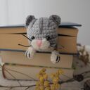 Zakładka do Książki Szary KOT