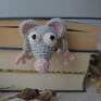 atrakcyjne szczur zakładka do książki szczurek, prezent dla miłośnika dziecka