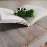 zielone do zakładka do książki żabka pomysł na prezent