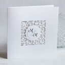 Zaproszenia ślubne z ażurkiem