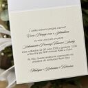 Ręcznie robione zaproszenia komunijne, wzór 49B