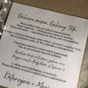 Zaproszenie ślubne dla rodziców w pudełku z personalizacją