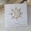 Zaproszenia komunijne dla chłopca i dziewczynki 5szt