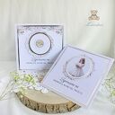 Komunijne zaproszenia na Pierwszą Komunię „Lily Flower Girl” - 10 sztuk