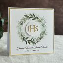 Zaproszenia komunijne ręcznie robione, wzór 73