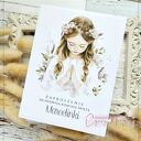 Zaproszenie na Komunię wzór 186