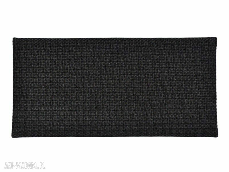 03 0019 Czarna torebka kopertówka wieczorowa do ręki CROW handmade