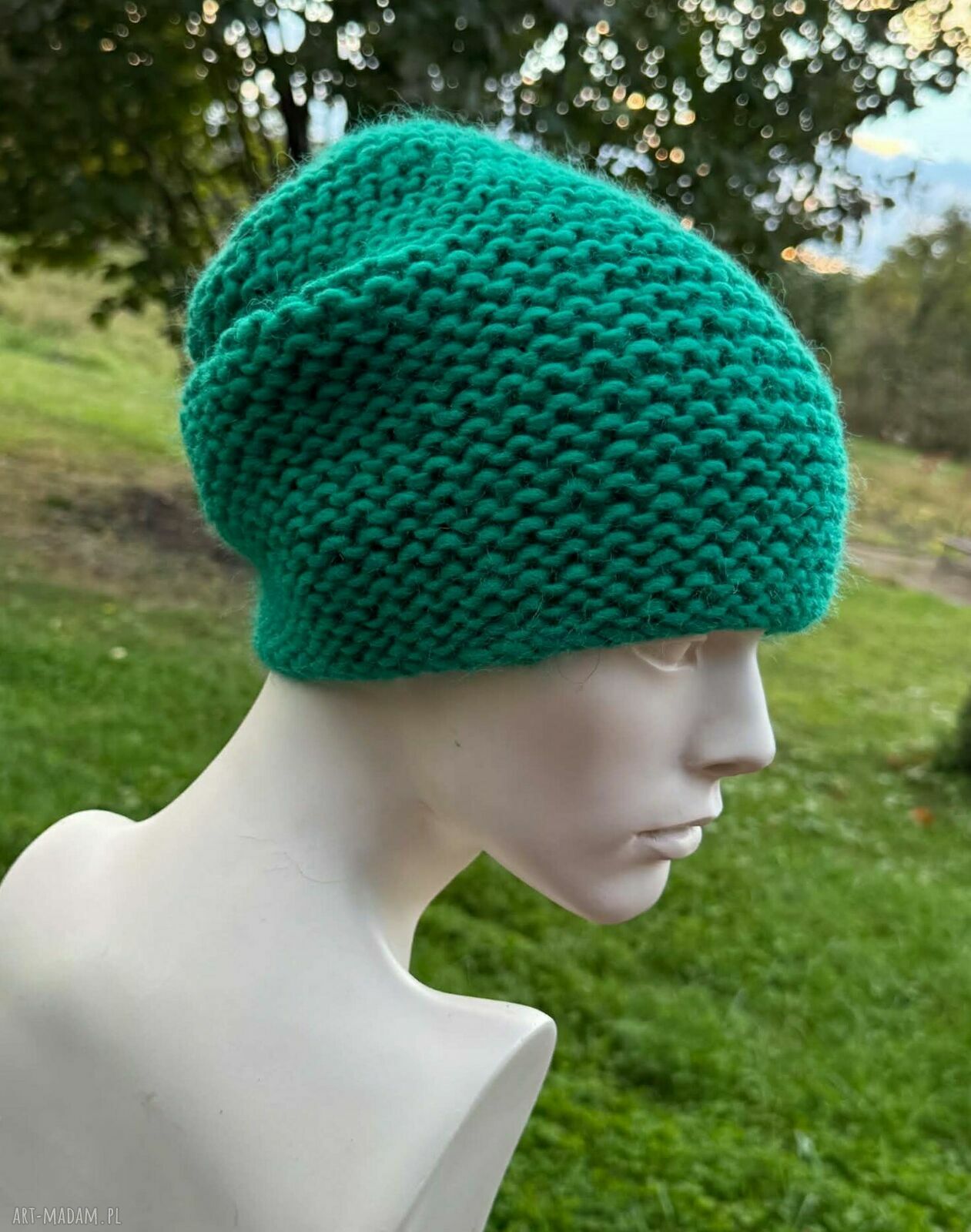 Ręcznie robiona czapka handmade na zamówienie