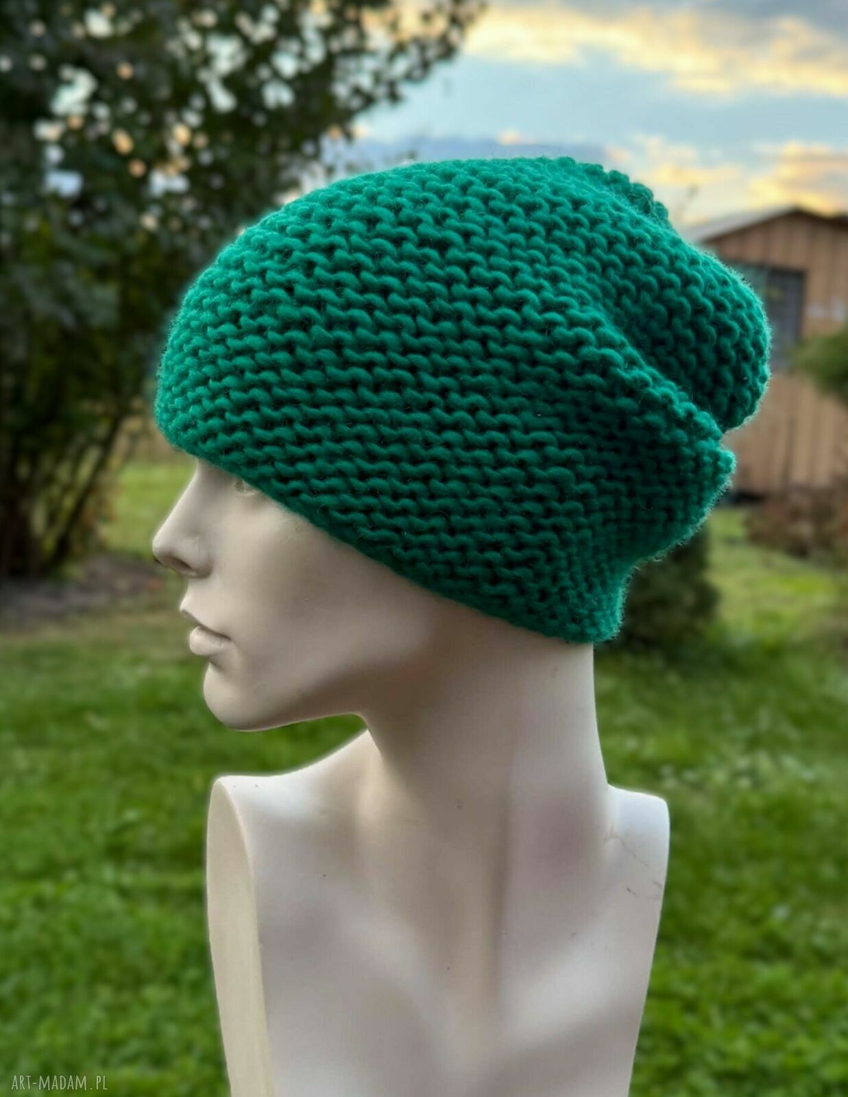 Ręcznie robiona czapka handmade na zamówienie