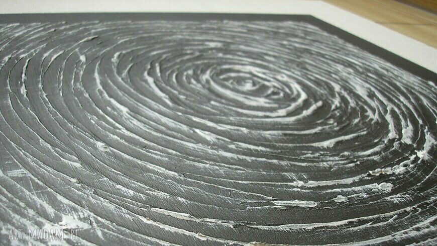 120x40cm - NOWOCZESNY CZARNO BIAŁY