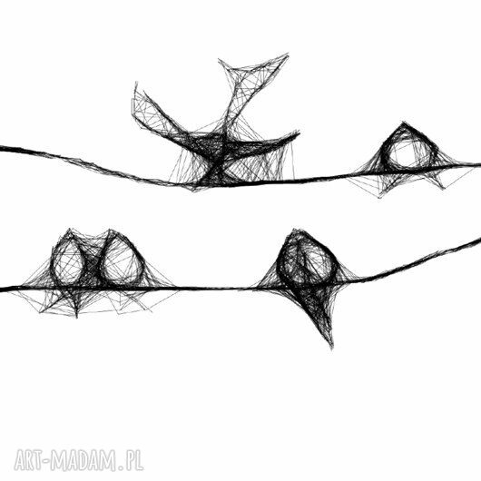 Grafika 16 - z serii "minimal animal"