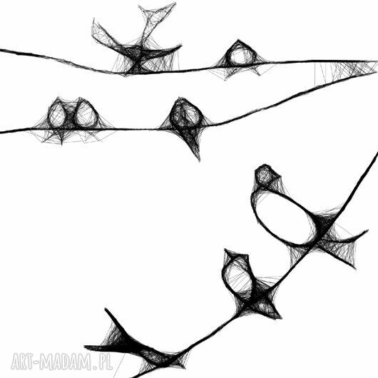 Grafika 16 - z serii "minimal animal"