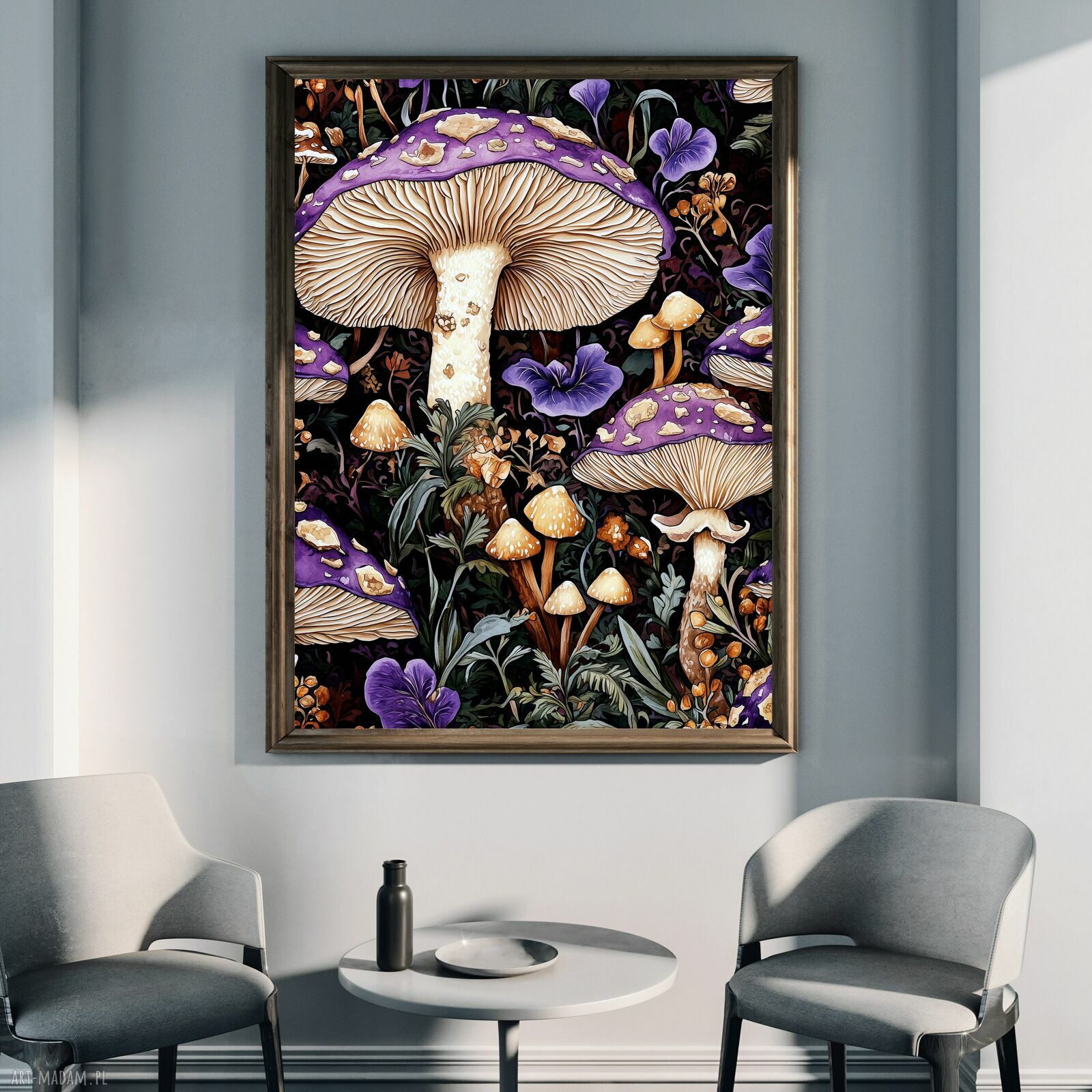 Grzyby 2 - plakat na A3 dla grzybiarzy
