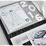 niepowtarzalne scrapbooking notesy kalendarz 2016