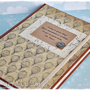 zamówienie specjalne p paweł - brązowe scrapbooking notesy