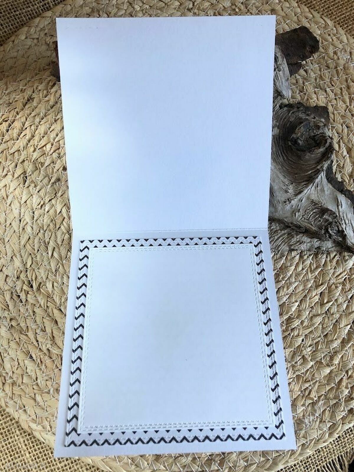 Kaktusowa kartka urodzinowa handmade