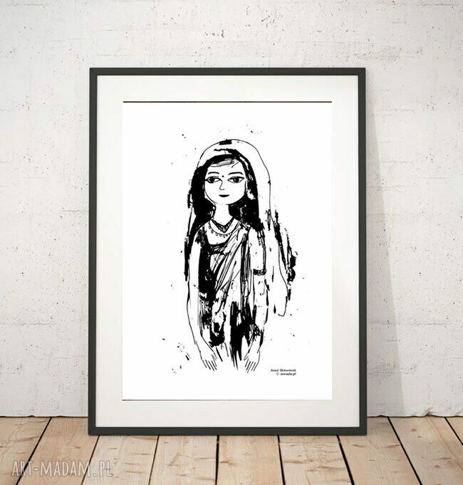 Zestaw 3 plakatów biało-czarnych w stylu skandynawskim 21x30 cm