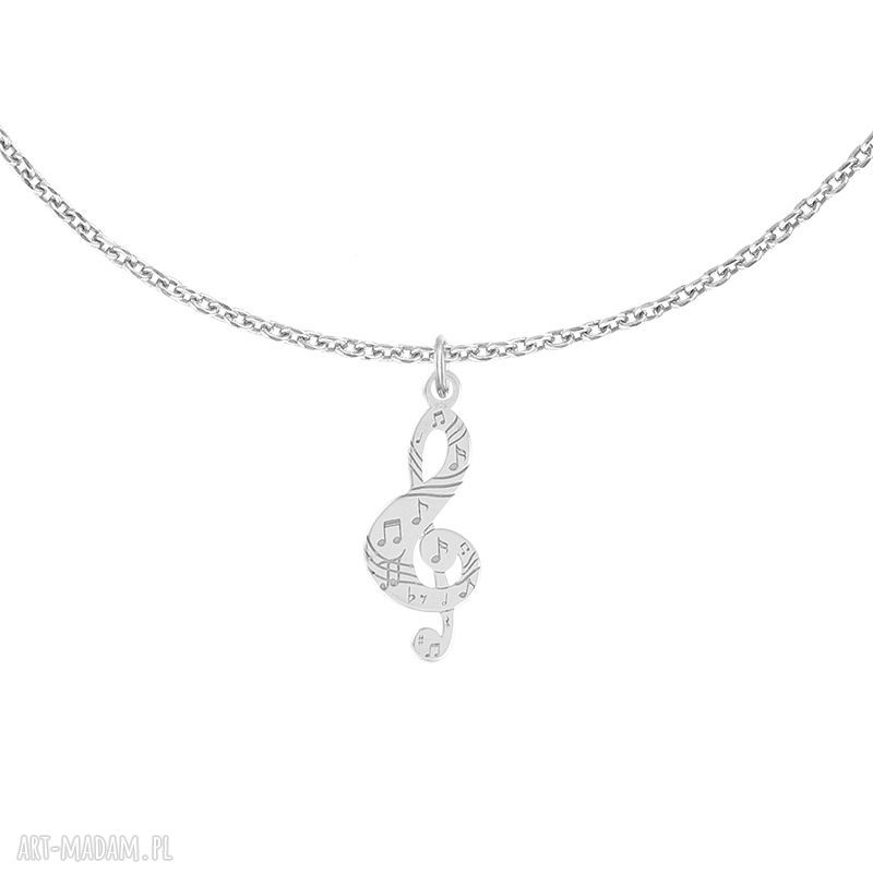 Bransoletka kluczem wiolinowym passion klucz wiolinowy celebrytka