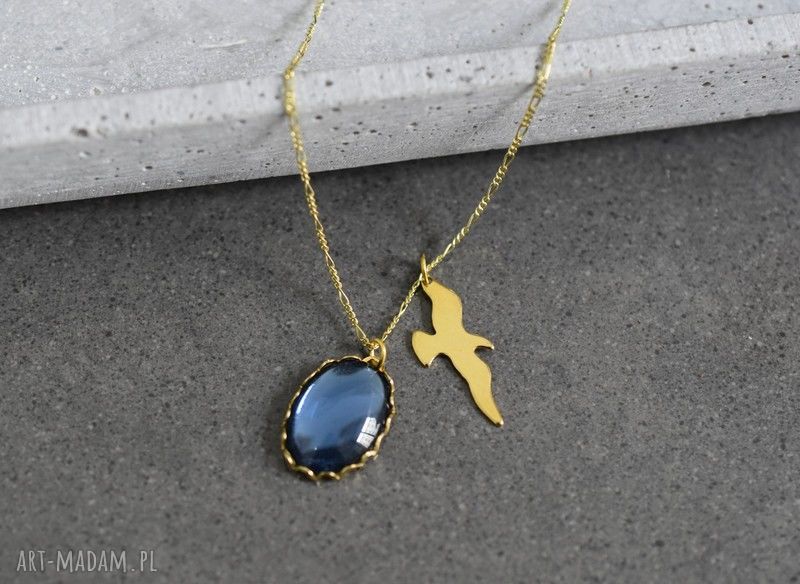 naszyjniki: 925 Pozłacany srebrny łańcuszek w stylu vintage HandMade