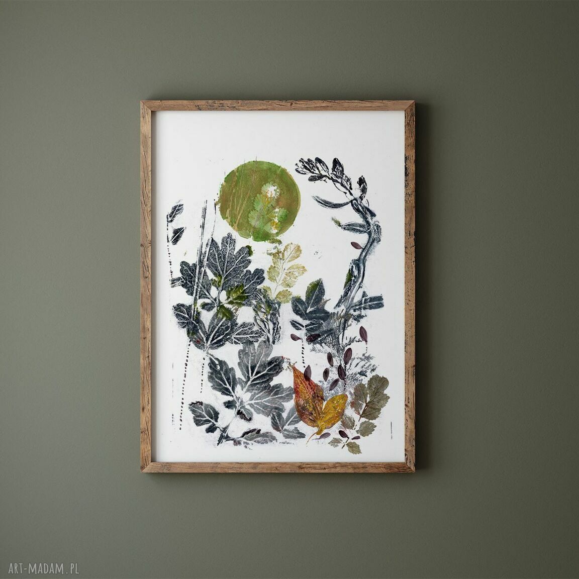 Plakat A2 Natura III - botaniczne liście
