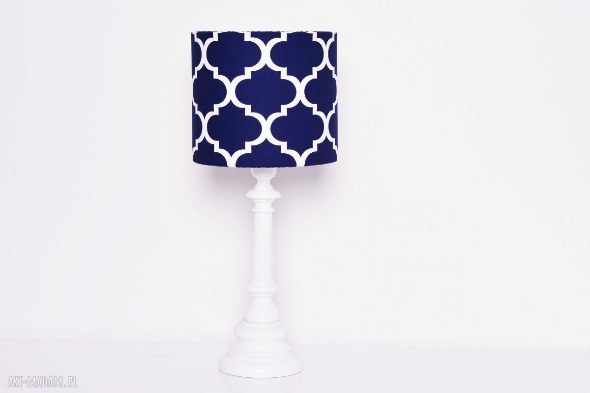 Abażur FRESH NAVY BLUE 25x25x22cm od majunto