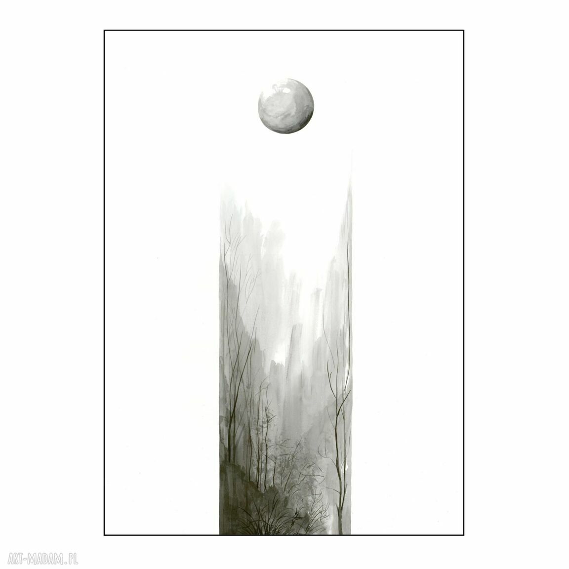 Tryptyk „Natura” - abstrakcja ręcznie malowana 3x70x50 cm