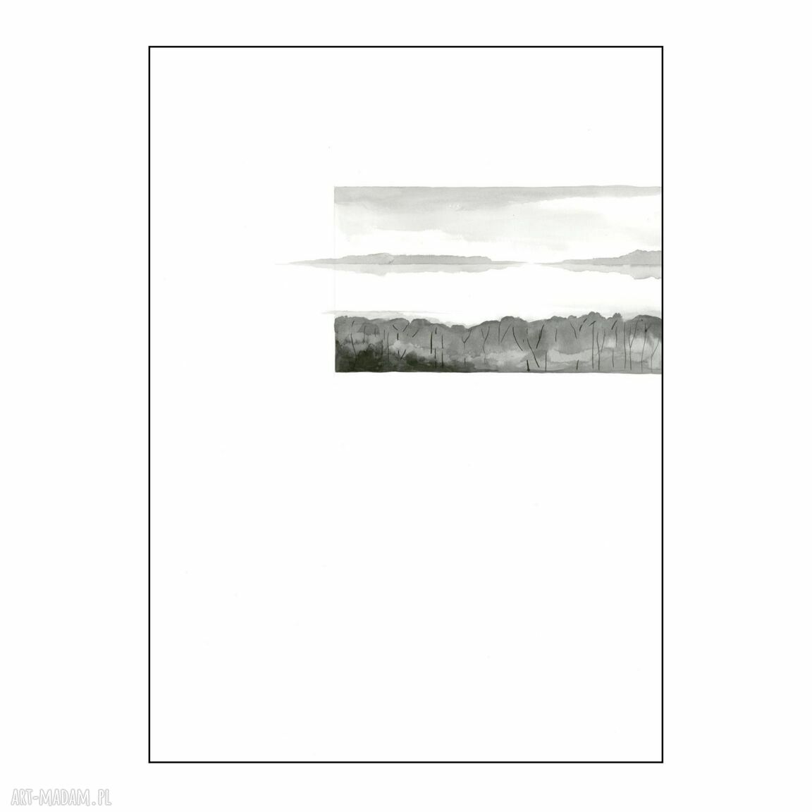 Tryptyk „Natura” - abstrakcja ręcznie malowana 3x70x50 cm