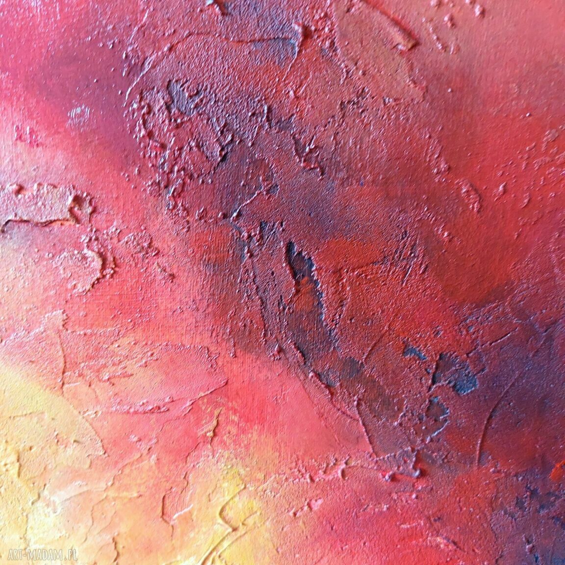 Abstrakcja - obraz akrylowy 60x60 cm (bez ramy)