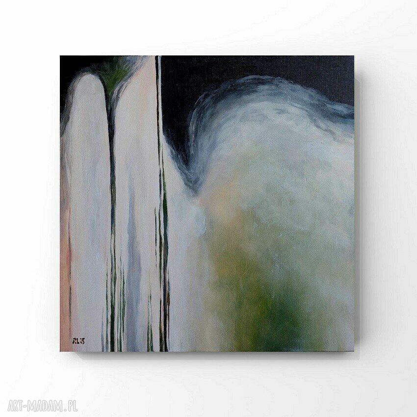Abstrakcja - obraz akrylowy 40x40 cm kwadrat