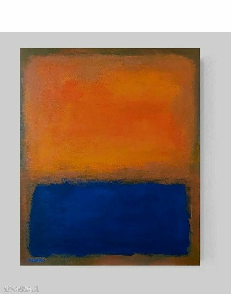 Abstrakcja - obraz akrylowy 60x50 cm na płótnie Paulina Lebida