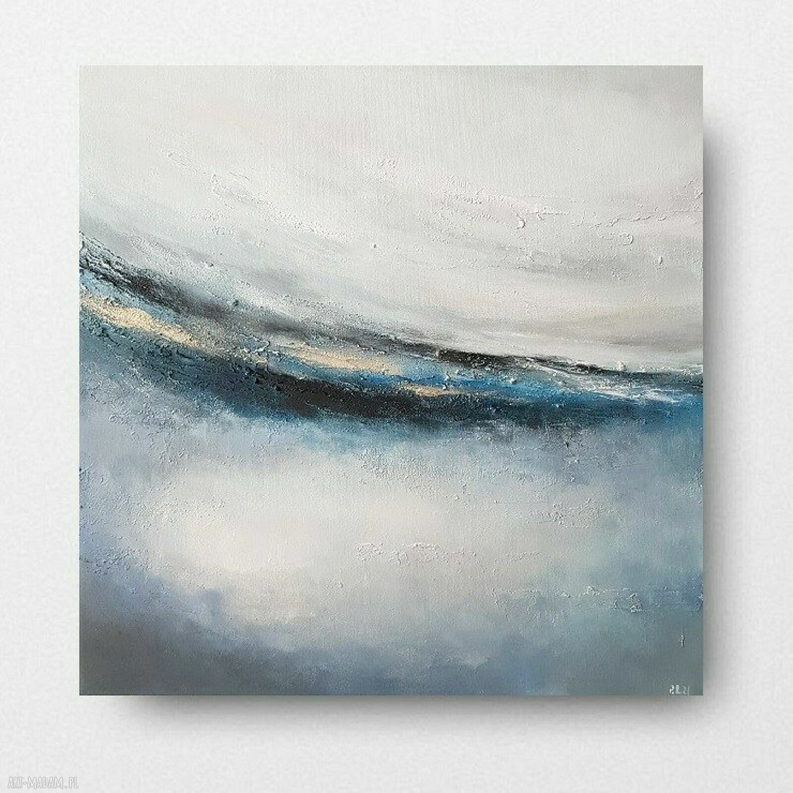 Abstrakcja - obraz akrylowy 60x60 cm Paulina Lebida