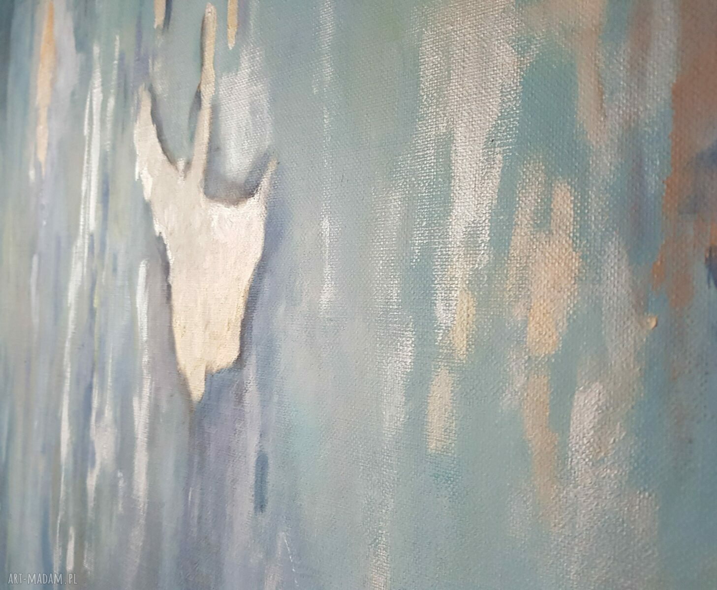 Abstrakcja - obraz akrylowy 70x50 cm ręcznie malowany do Twojego wnętrza