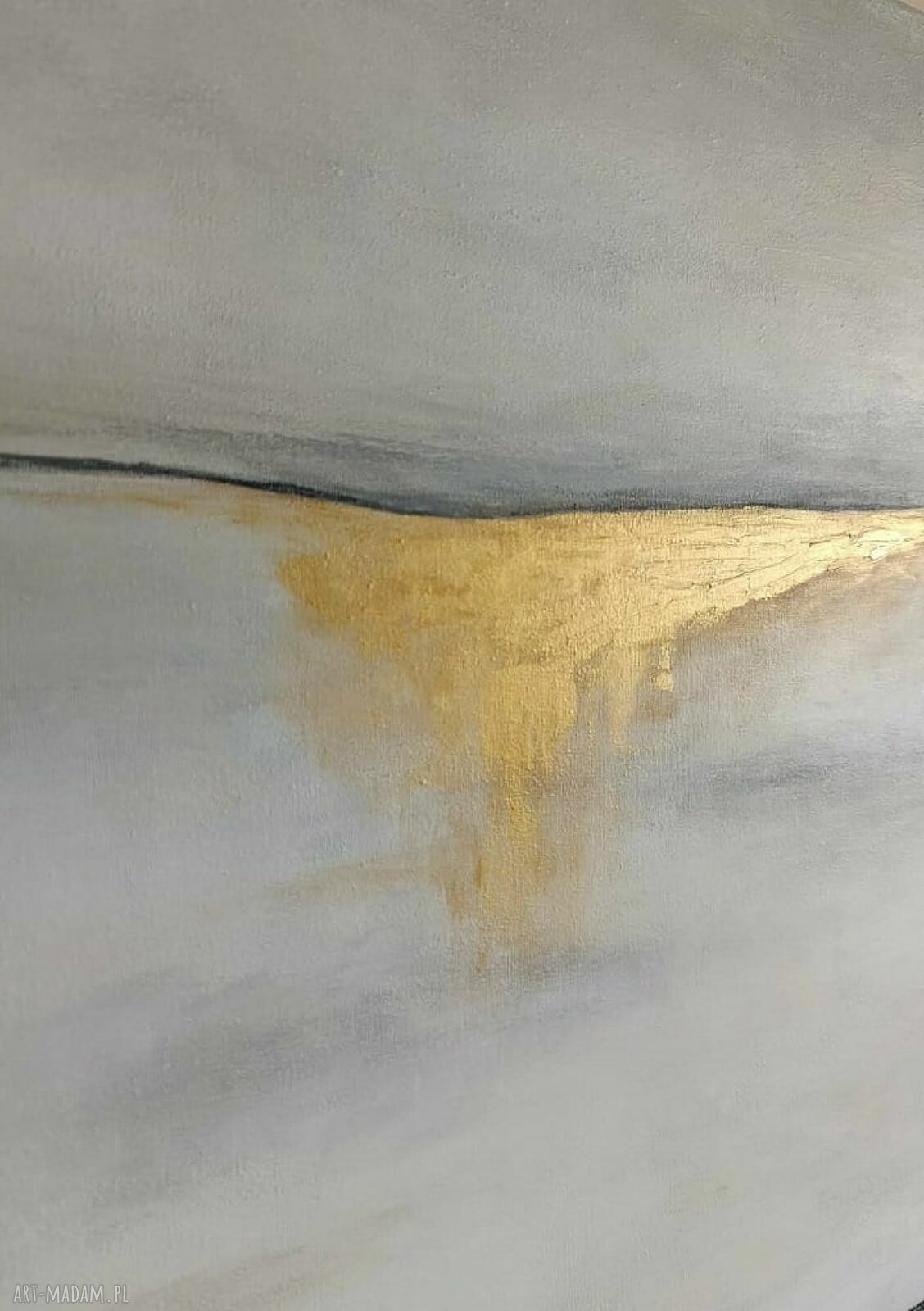 Abstrakcja - obraz akrylowy 60x60 cm, gotowy do zawieszenia (bez ramy)