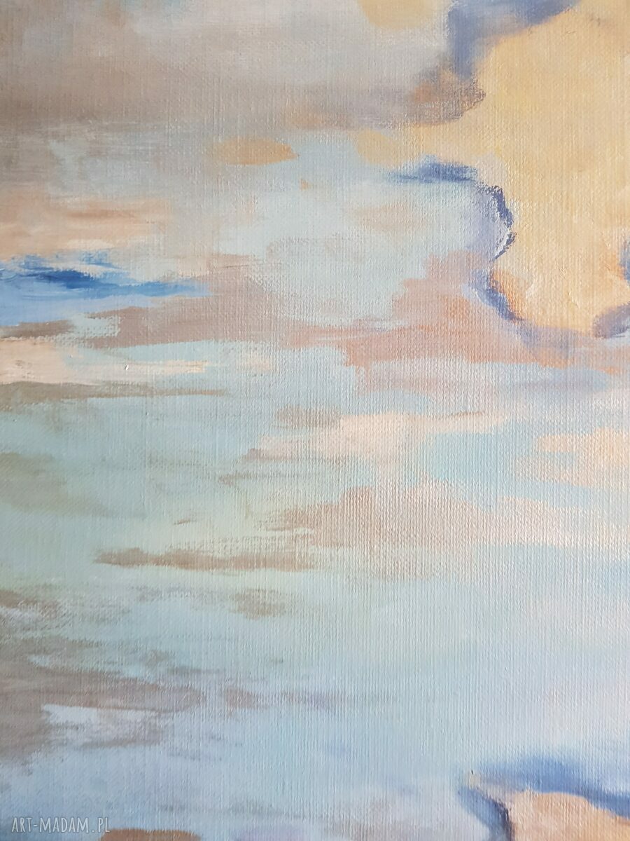 Abstrakcja - obraz akrylowy 70x50 cm ręcznie malowany do Twojego wnętrza