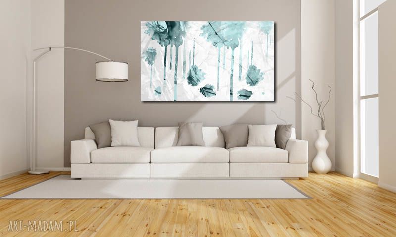 Obraz ABSTRAKCJA 1 - 120x70 na płótnie Canvas w stylu minimalistycznym