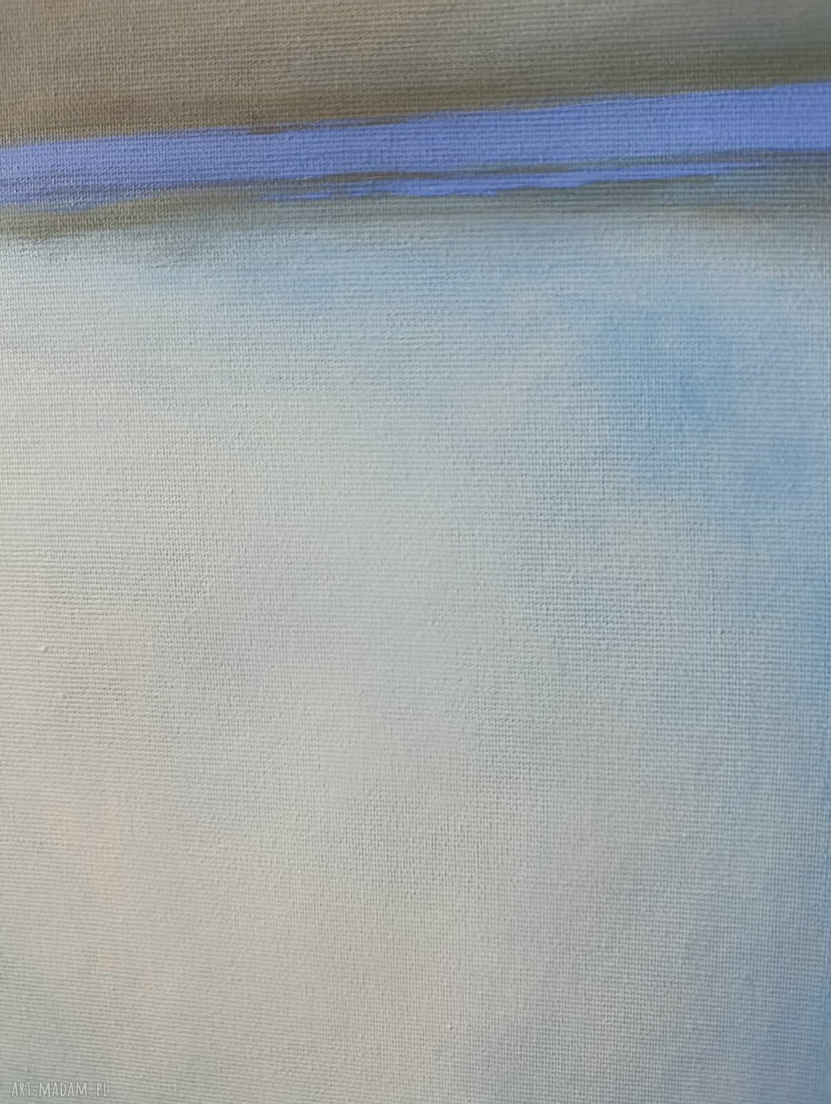 Abstrakcja - obraz akrylowy 50x40 cm, sygnowany, gotowy do powieszenia