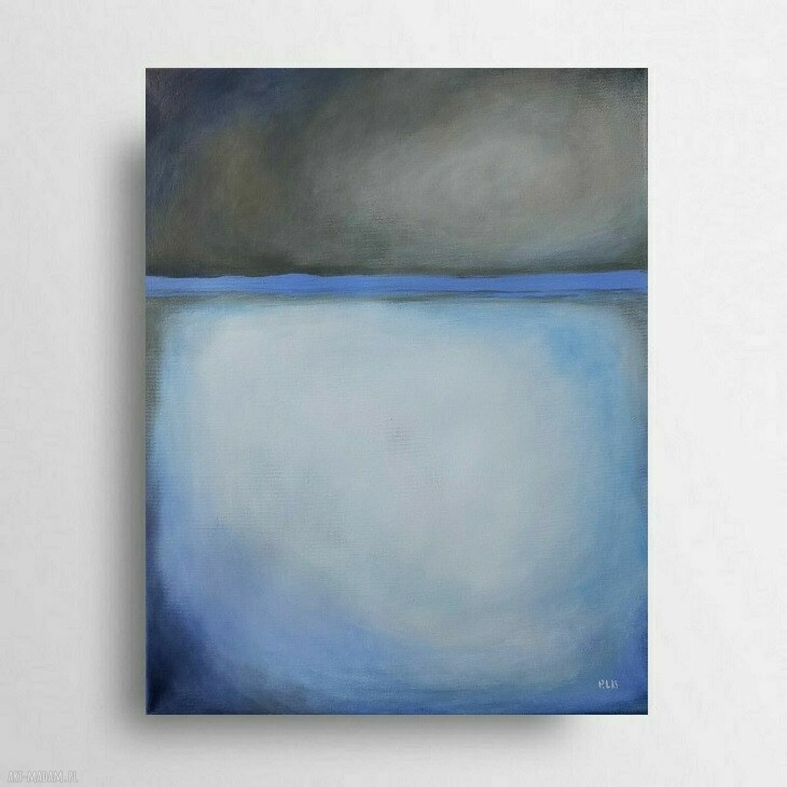 Abstrakcja - obraz akrylowy 50 x 40 cm