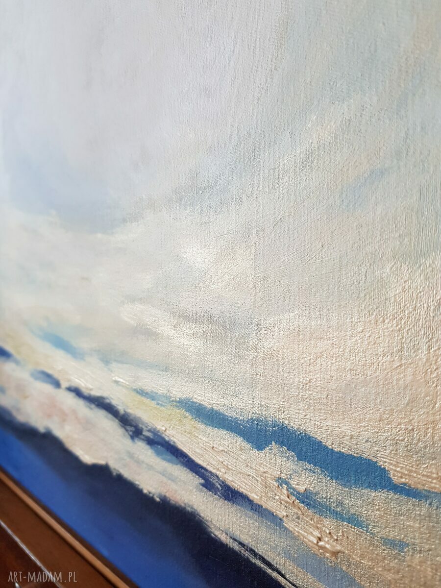 ABSTRAKCJA - obraz akrylowy 40x40 cm